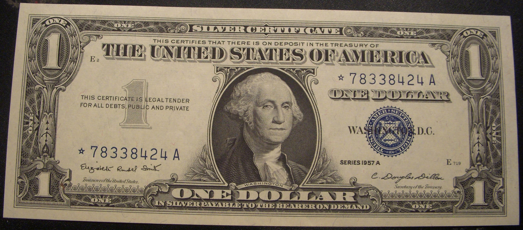 1957A $1 Silver Certificate - STAR Note FR# 1620*