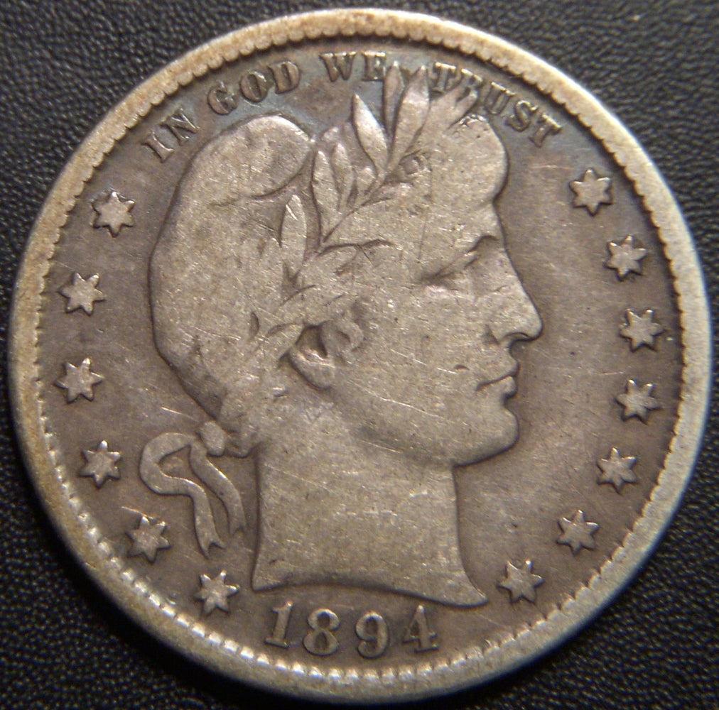 1894-S Barber Quarter - Fine