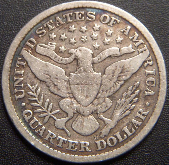 1895-S Barber Quarter - Very Good
