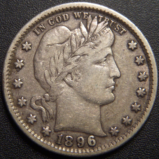 1896 Barber Quarter - Very Fine