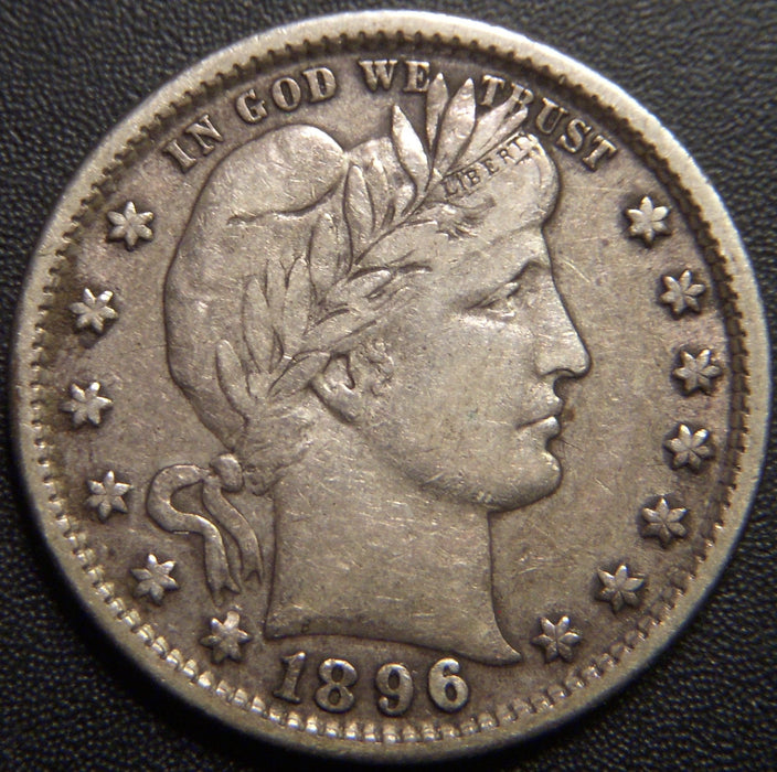 1896 Barber Quarter - Very Fine