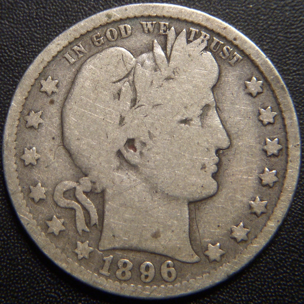 1896-O Barber Quarter - Good