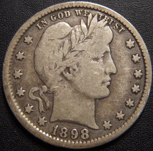 1898 Barber Quarter - Very Good