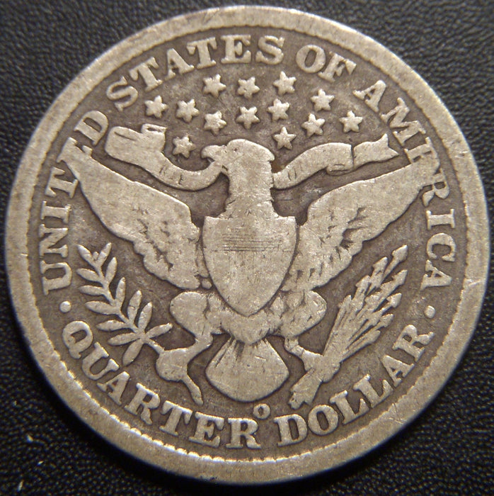 1898-O Barber Quarter - Good