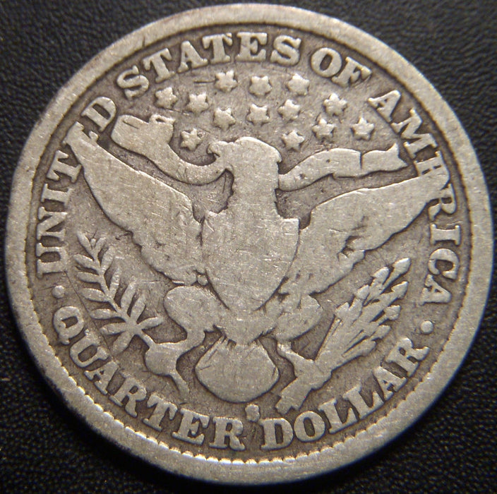 1898-S Barber Quarter - Good