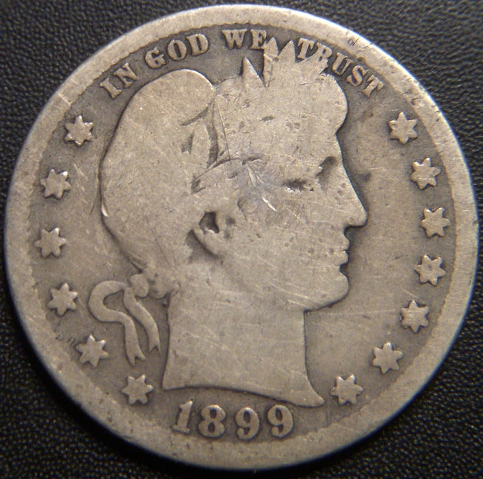 1899-O Barber Quarter - Good
