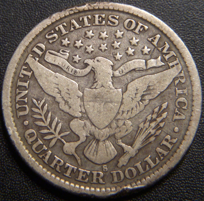 1899-S Barber Quarter - Very Good