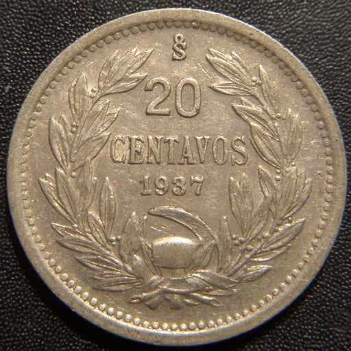 1937 20 Centavos - Chile