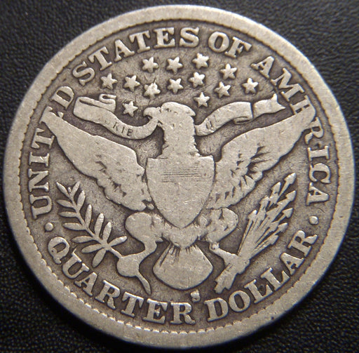 1900-S Barber Quarter - Good