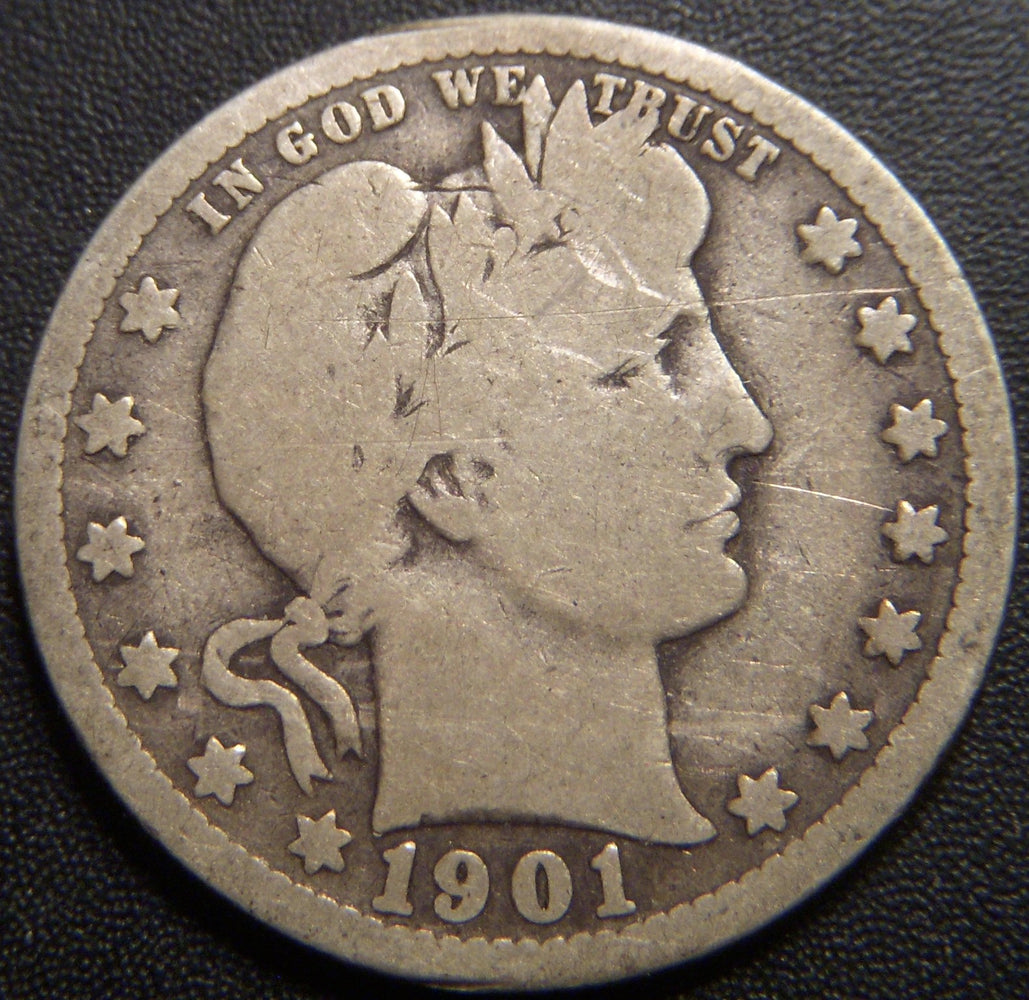 1901 Barber Quarter - Good