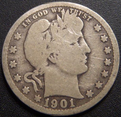 1901 Barber Quarter - Good