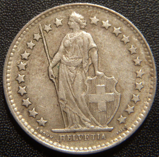 1945B 1/2 Franc - Switzerland
