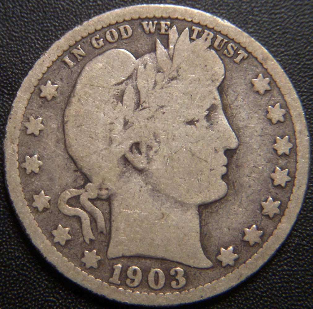 1903-S Barber Quarter - Good