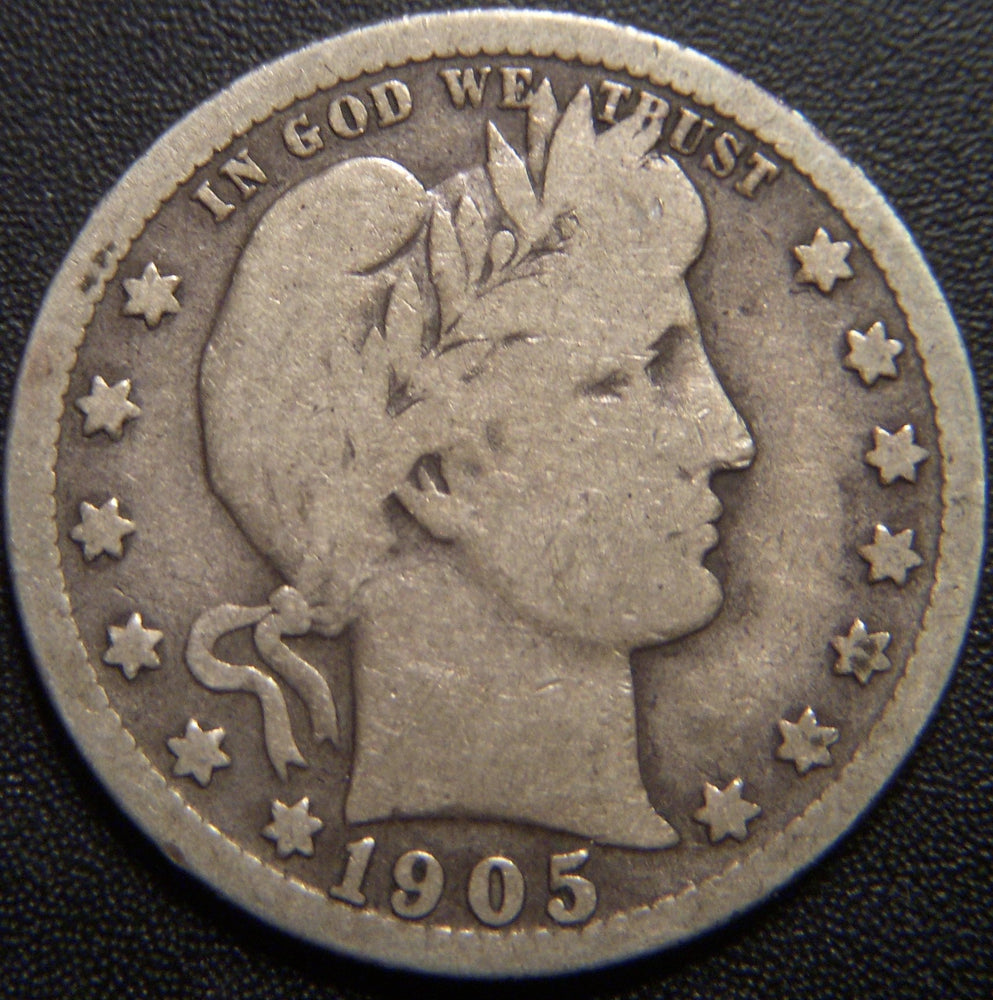 1905 Barber Quarter - Very Good