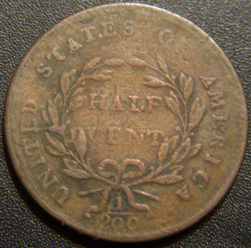 1800 Half Cent - Fine