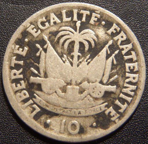 1958p 10 Centimes - Haiti