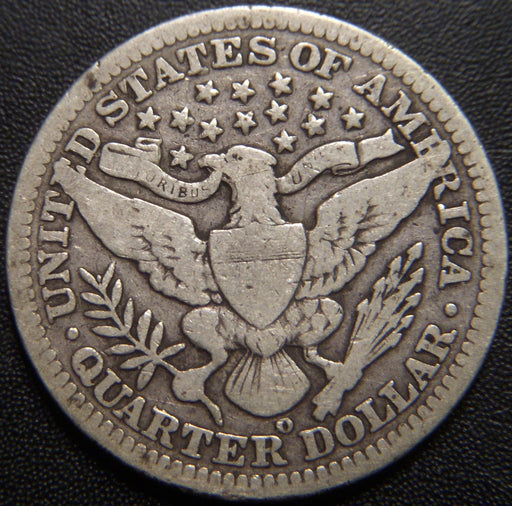 1908-O Barber Quarter - Very Good
