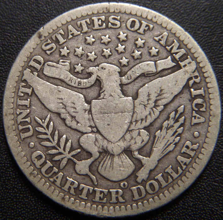 1908-O Barber Quarter - Very Good