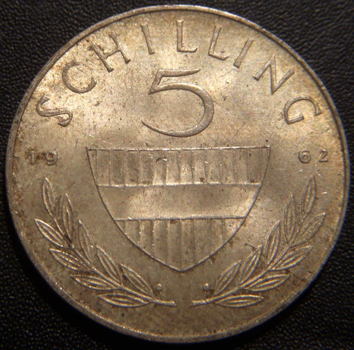 1962 5 Shillings - Austria