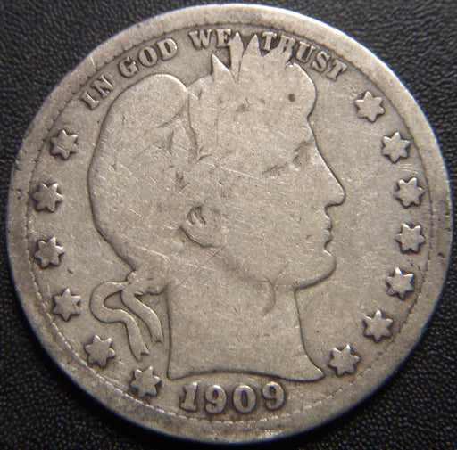 1909-O Barber Quarter - Good