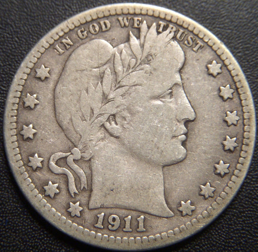 1911 Barber Quarter - Very Good