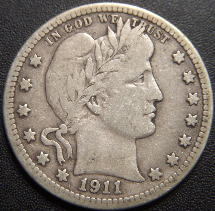 1911 Barber Quarter - Very Good