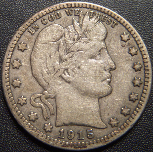 1915-D Barber Quarter - Fine