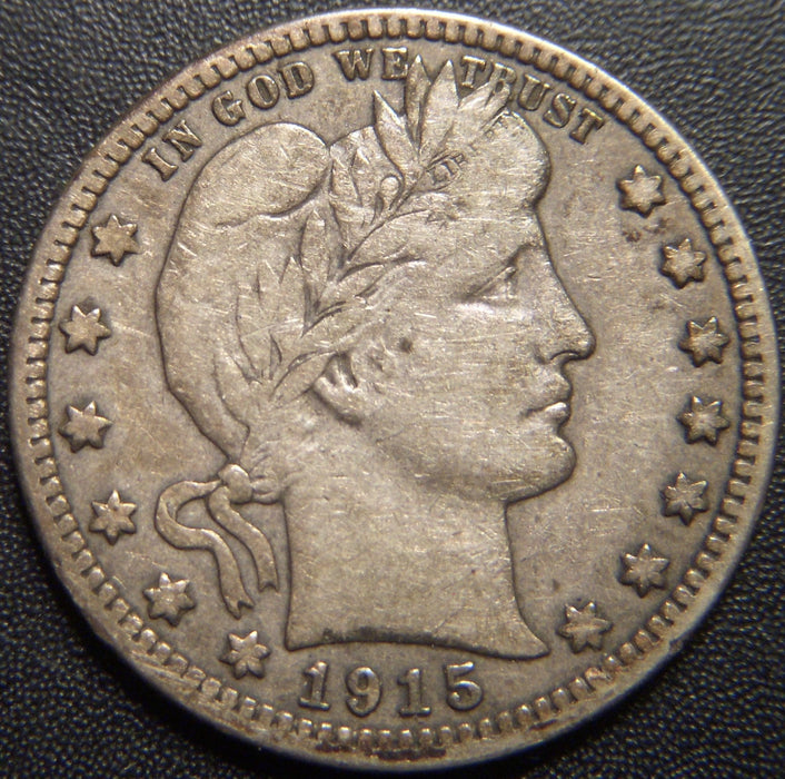 1915-D Barber Quarter - Fine