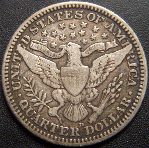 1915-D Barber Quarter - Fine