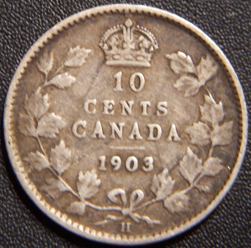 1903H Canadian Ten Cent - VG