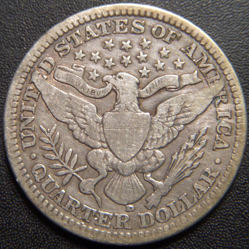 1916-D Barber Quarter - Very Good