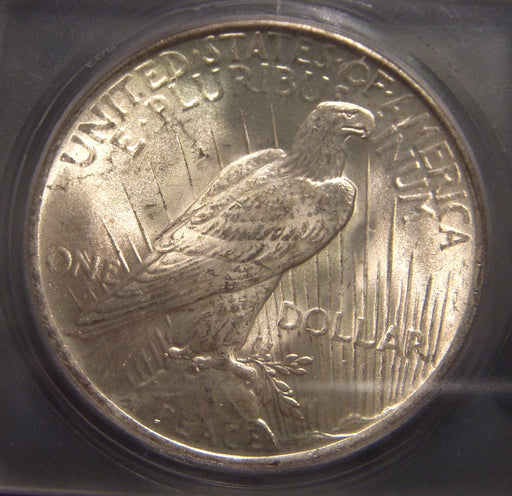 1922 Peace Dollar - ICG MS64