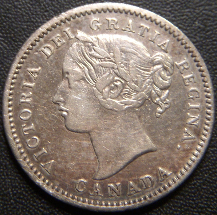 1858 Canadian Ten Cent - Extra Fine
