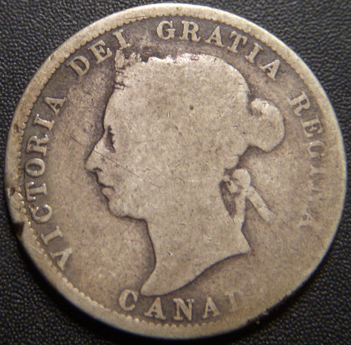 1890H Canadian Quarter - Good