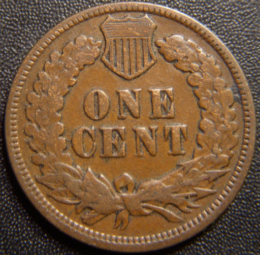 1875 Indian Head Cent - Fine