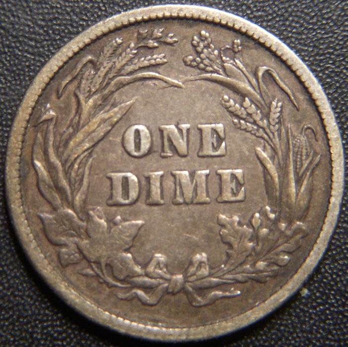 1892 Barber Dime - Fine
