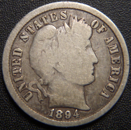 1894 Barber Dime - Good