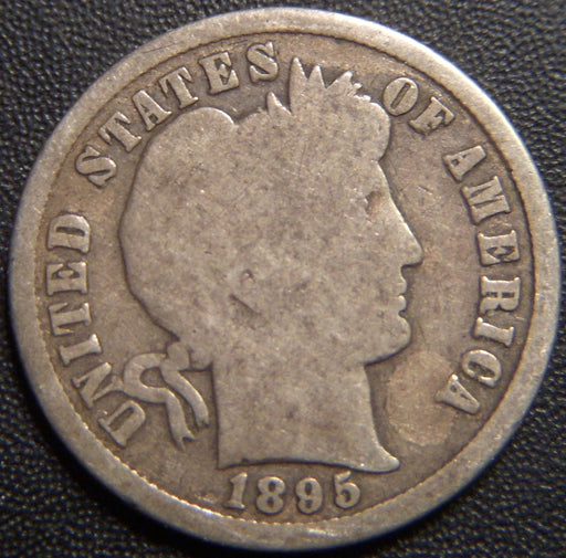 1895-S Barber Dime - Good