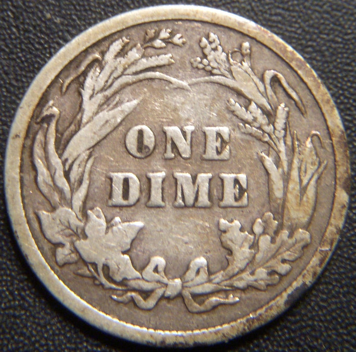 1896 Barber Dime - Good