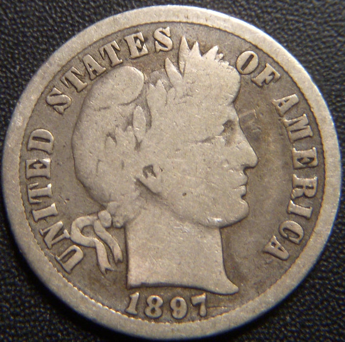 1897-O Barber Dime - Good