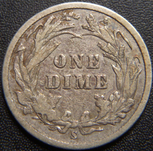 1898-S Barber Dime - Good