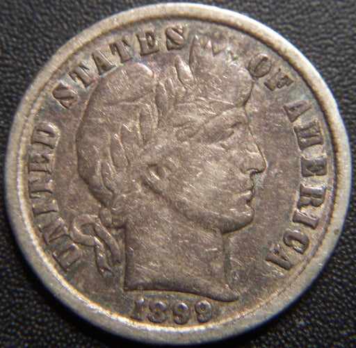 1899 Barber Dime - Fine