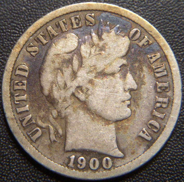 1900-S Barber Dime - Good
