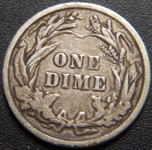 1901 Barber Dime - Fine