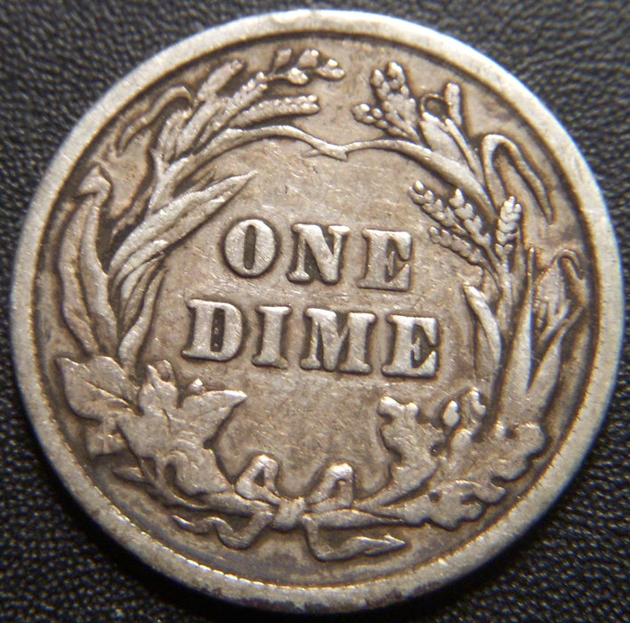 1901 Barber Dime - Fine