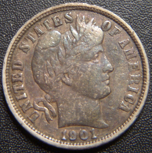 1901-O Barber Dime - Fine
