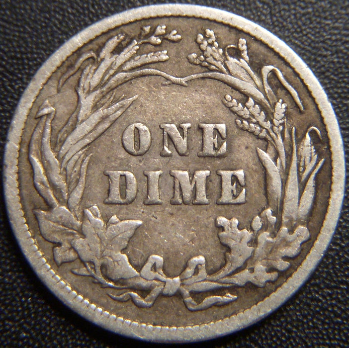 1905 Barber Dime - Fine