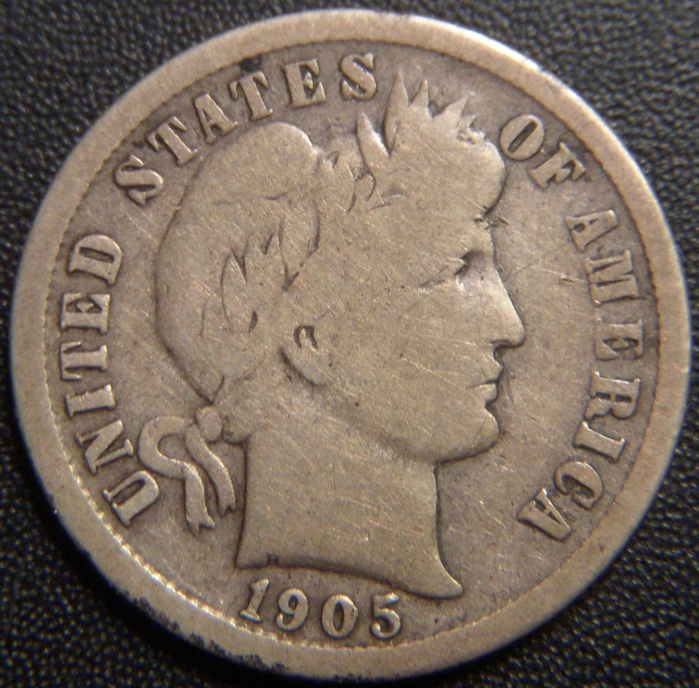 1905-O Barber Dime - Good