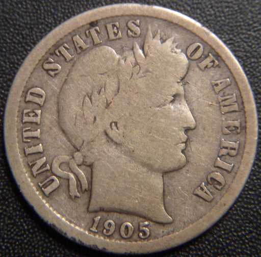 1905-O Barber Dime - Good