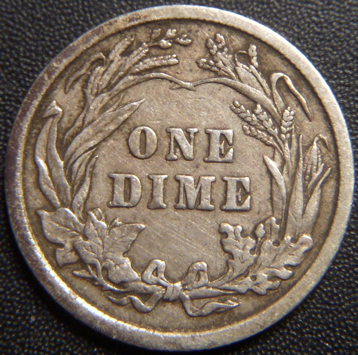 1906 Barber Dime - Very Fine